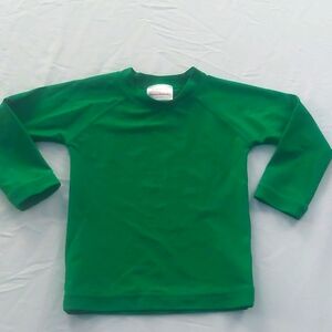 2t green Hanna Andersson rash gaurd